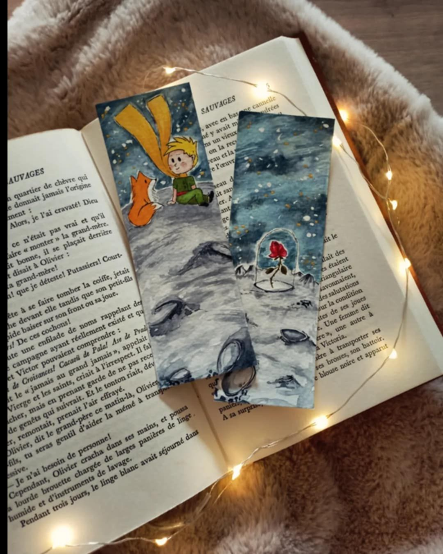 Marque page - lot Petit Prince