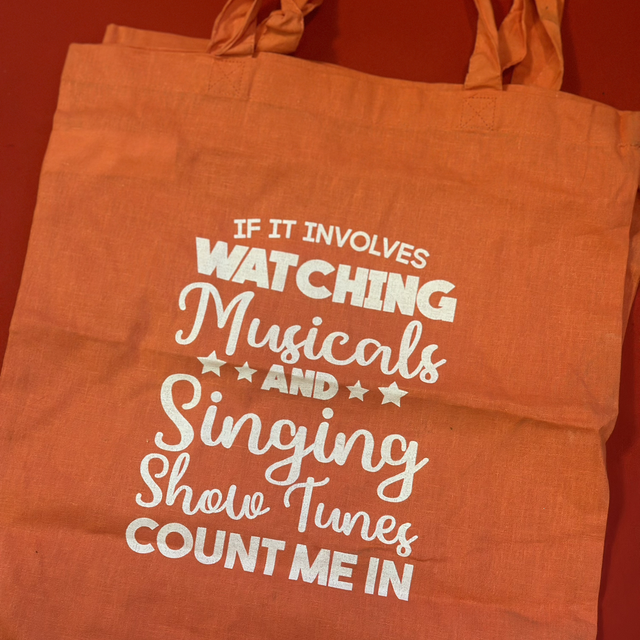Tote Bag - Watching Musicals 