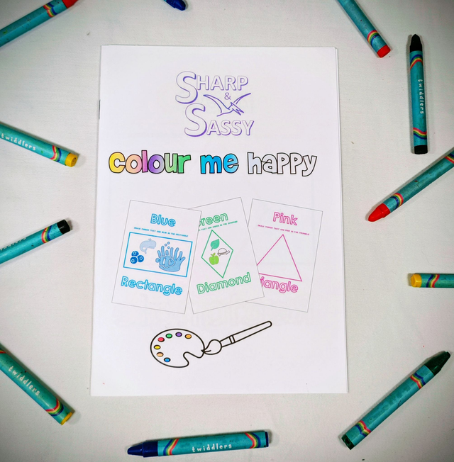 *Shapes &amp; Colours* Colour Me Happy 