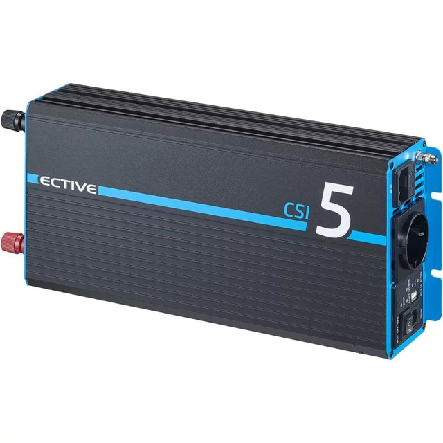 ECTIVE CSI 5 500W/12V Sinus-Wechselrichter mit Ladegerät, NVS- und USV-Funktion