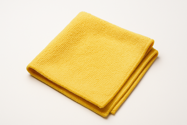 Reinigungstuch aus Mikrofaser