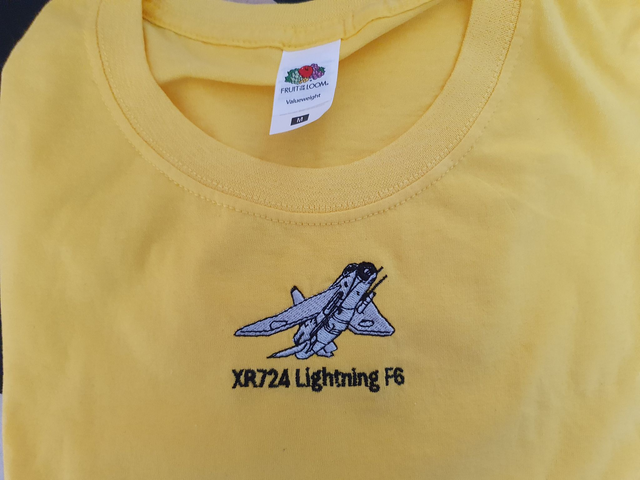 XR724 Lightning F6 T-Shirt Size M