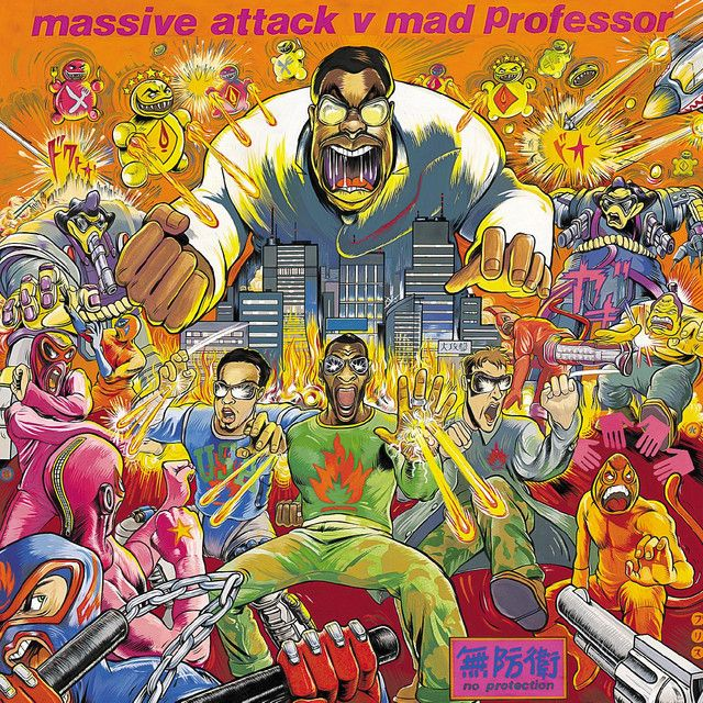 Massive Attack v Mad Professor - No Protection LP