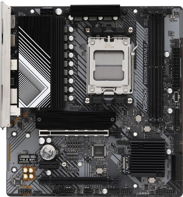 02.2.0048 – Scheda Madre ASRock B650M‑HDV/M.2 AM5 – Micro‑ATX entry‑level per Ryzen 7000