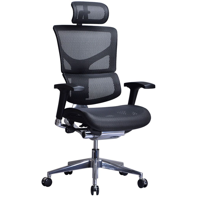 Bürostuhl Spokane Ergonomic, schwarz - Gratis-Versand