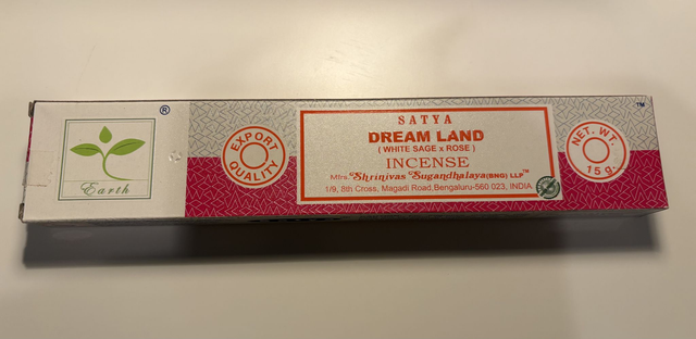 Satya Dreamland Rose & White SageIncense Sticks - Single Pack