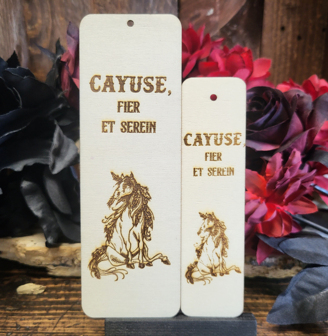 Marque  Page &quot;Cayuse&quot;