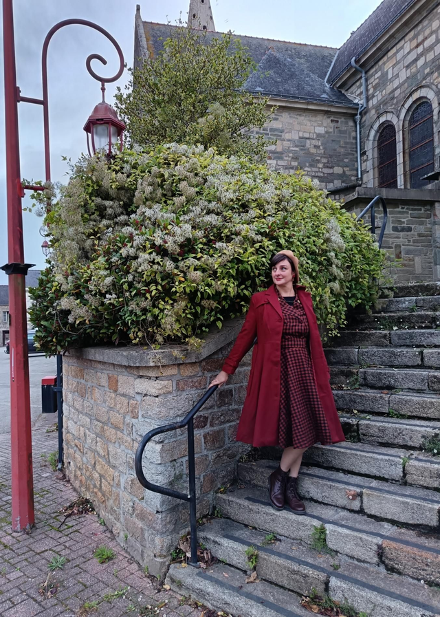 Manteau Isabella terracotta