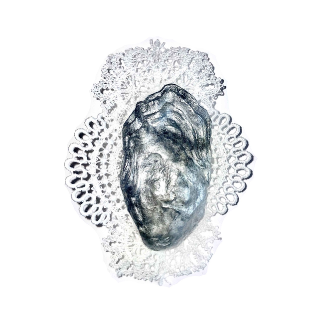 'douce écume' hairclip