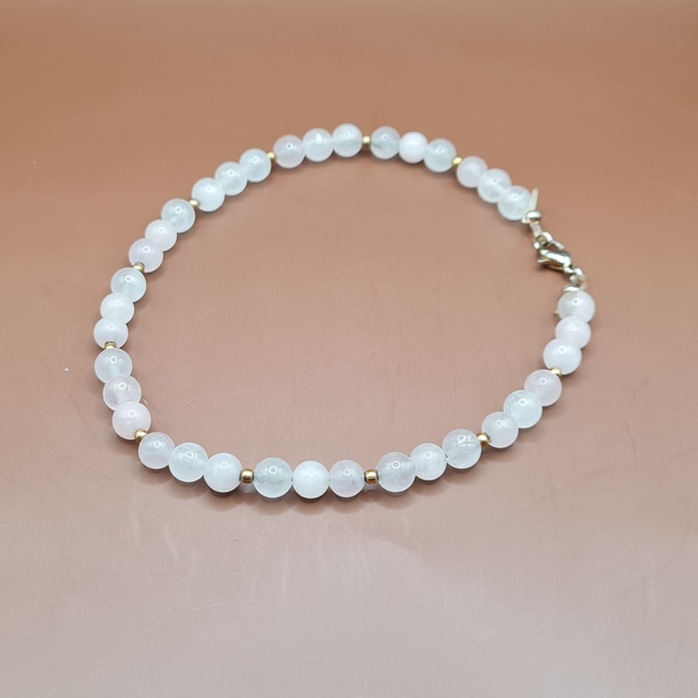 Bracelet de Cheville Quartz rose