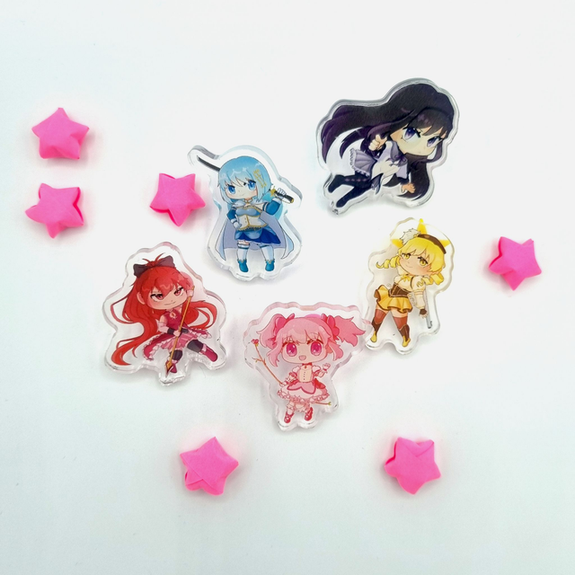 Magica Madoka Set (5pcs) | PINS