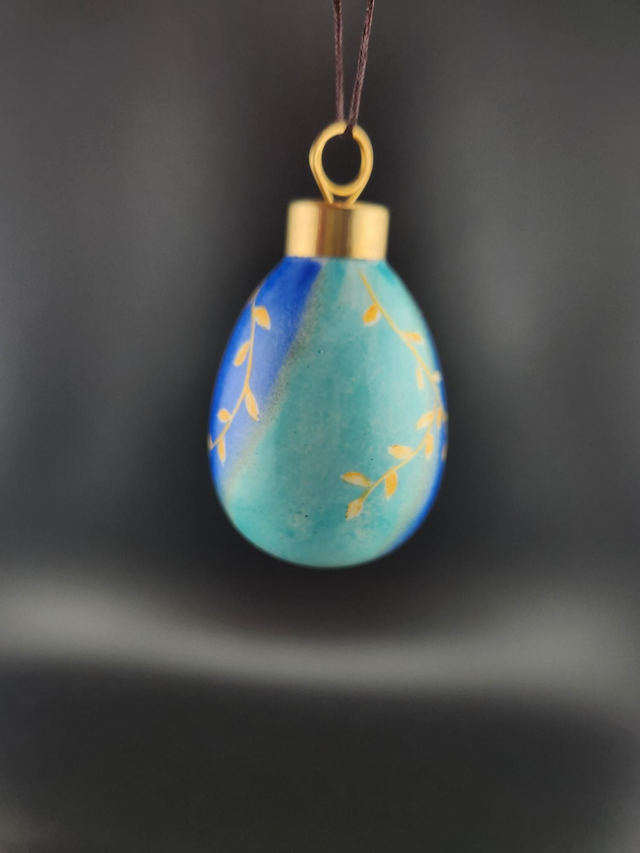 Boule de Noël bleu - NDB