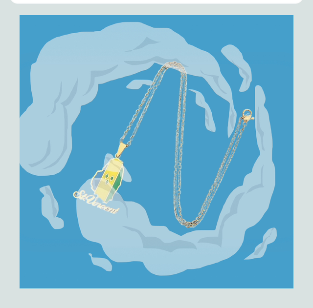 🇻🇨SVG BEQUIA COLLECTION  - GOLD CHAIN &amp; Pendant