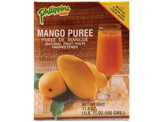 Philippine Brand Mango Puree Unsweetened 500g