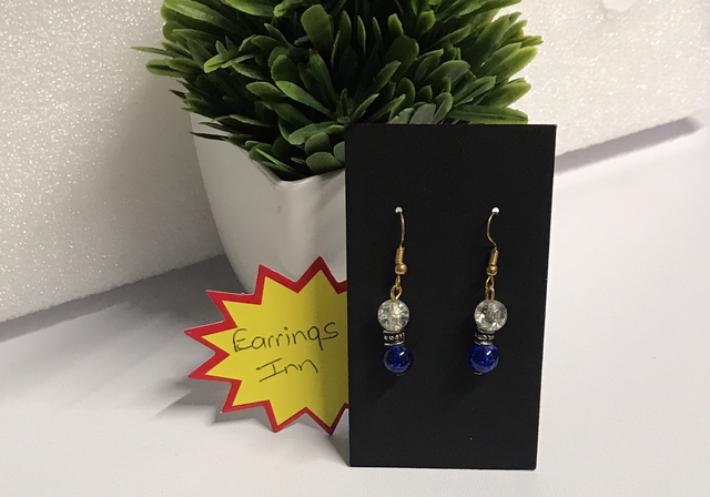 Mixed with Blue Earrings- MWB3756