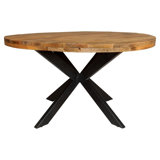 Eettafel Denver rond 130 cm naturel