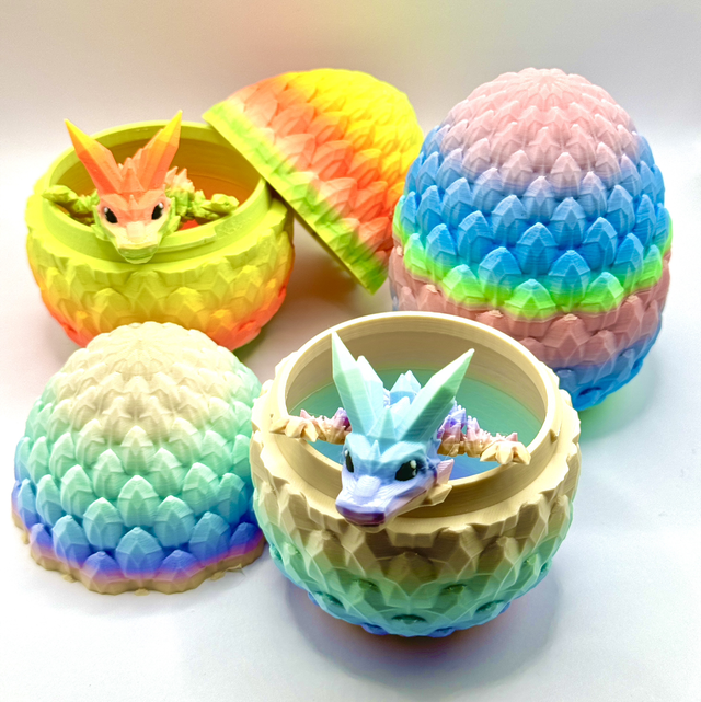 Crystal Dragon & Egg
