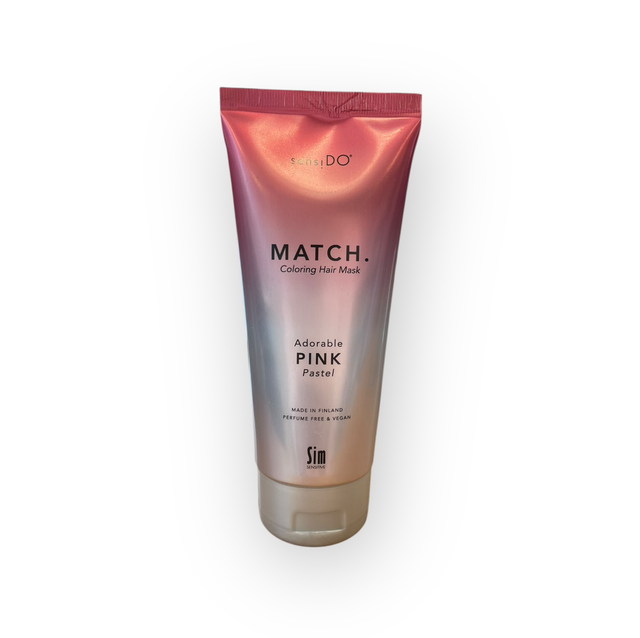 Sim MATCH Adorable pink pastel coloring hair mask hiusnaamio 200ml