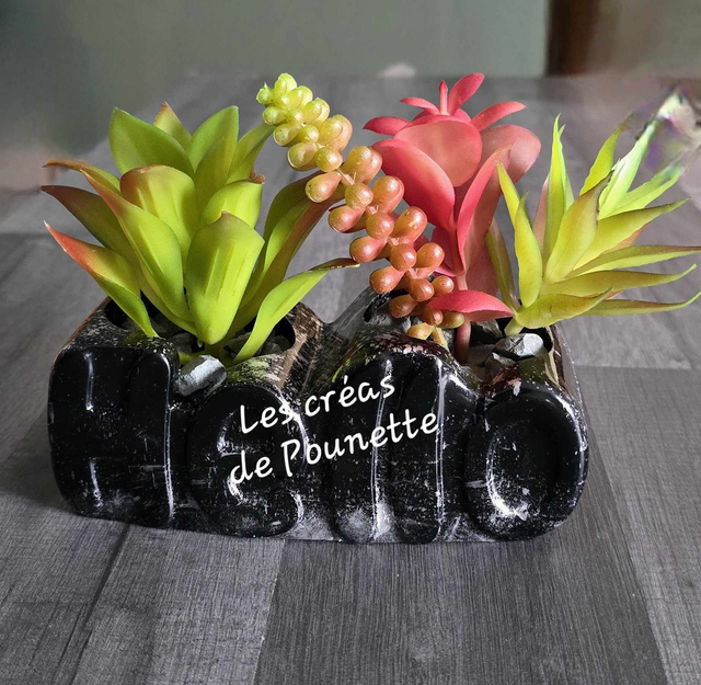 Double pot Hello pour plantes vertes