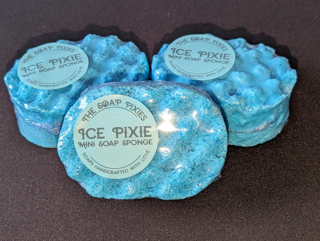 Ice Pixie Mini Soap Sponge (85g)