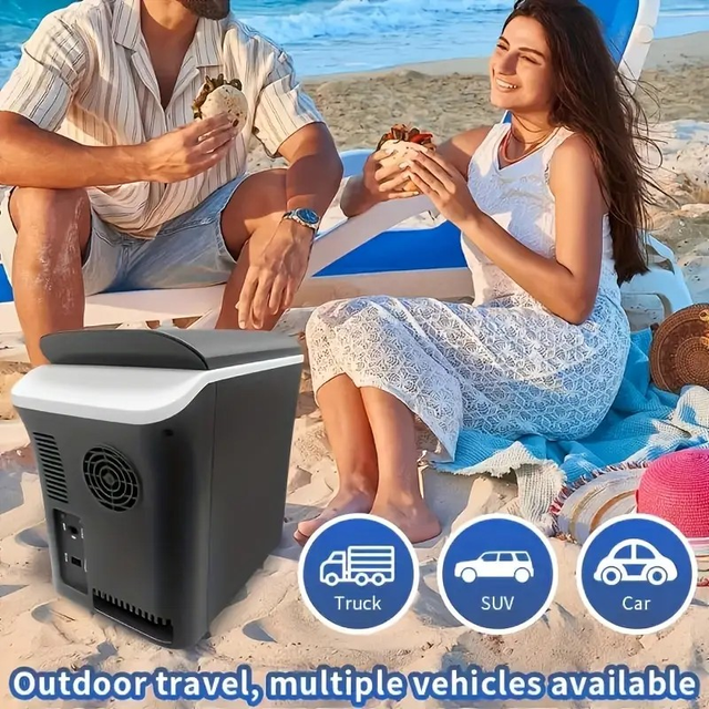 Compact Car Fridge 7.5L 