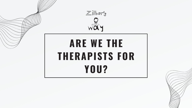 Are we the therapists for you?