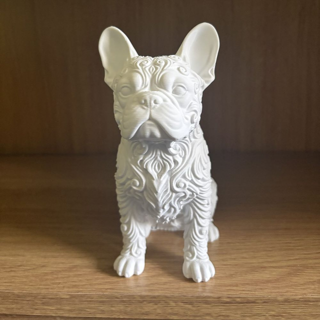 Sitting French Bulldog Statue