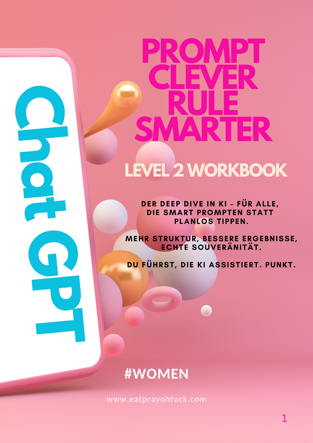 Workbook - "CHAT GPT LEVEL 2" - PROMPT CLEVER - RULE SMARTER