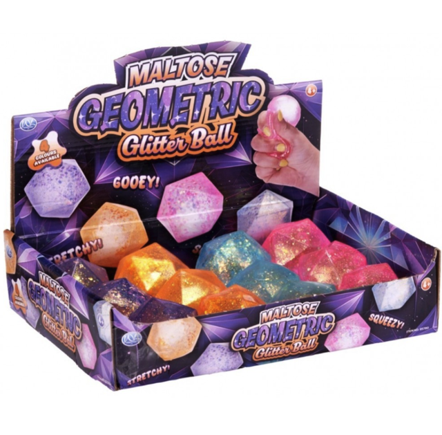 Geometric Maltose Glitter Ball