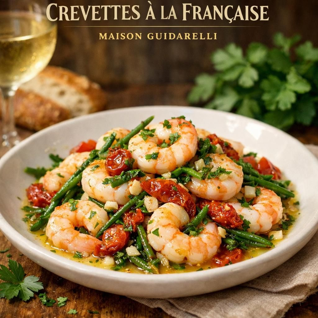 Crevettes à la française 