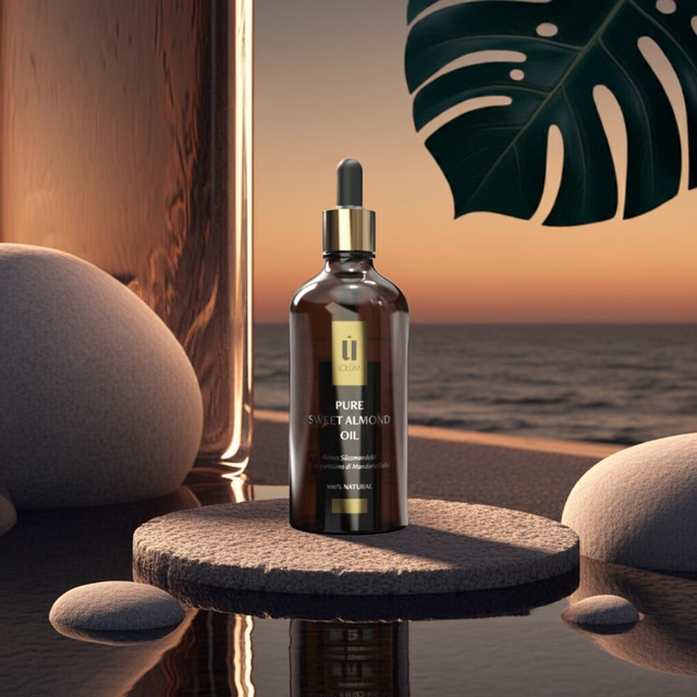 Pure Sweet Almond Oil – 100ML | Natural Skin & Hair Care