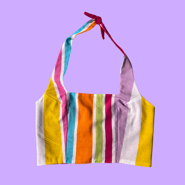 Crop top reversible "shake it off" - L/XL