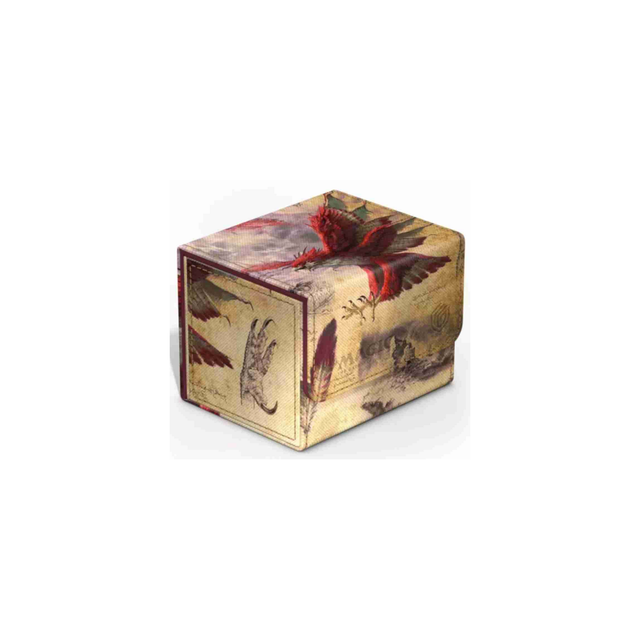 Bloomburrow Deck Case 100+ "Dragonhawk Fate's Tempest" Xenoskin Sidewinder Art Magic
