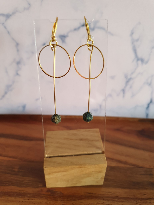 Boucles d'oreilles gold Constance