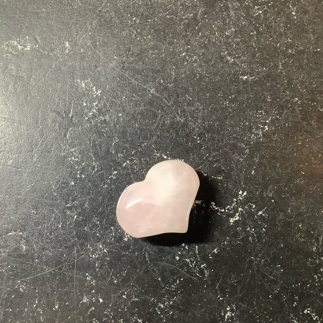 Rose Quartz mini Heart