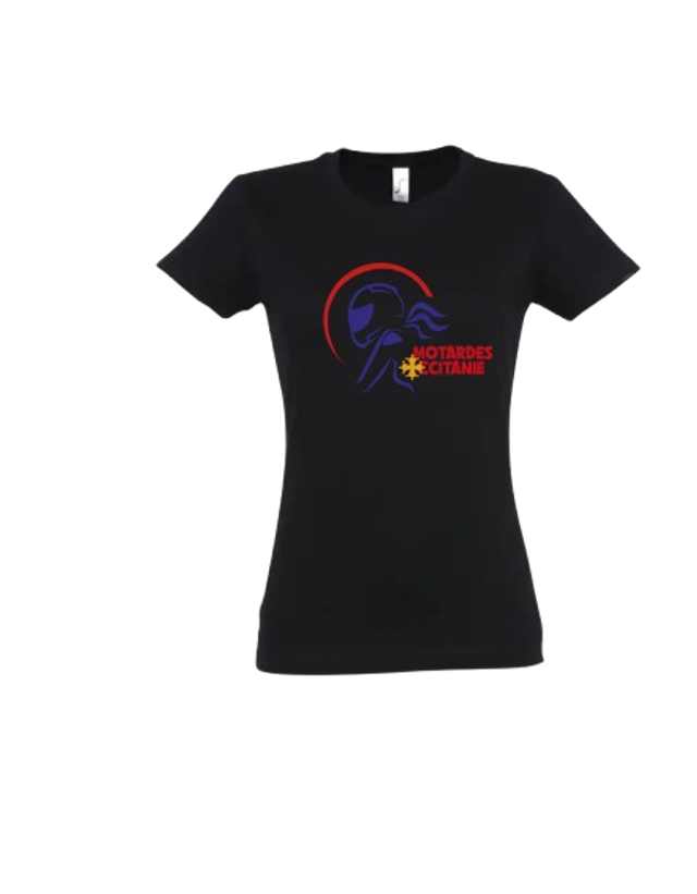 T-shirt Femme Motardes Occitanie 