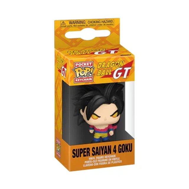 SS4 Goku - Dragon Ball GT - Pocket Pop! Keychain 🐵⚡
