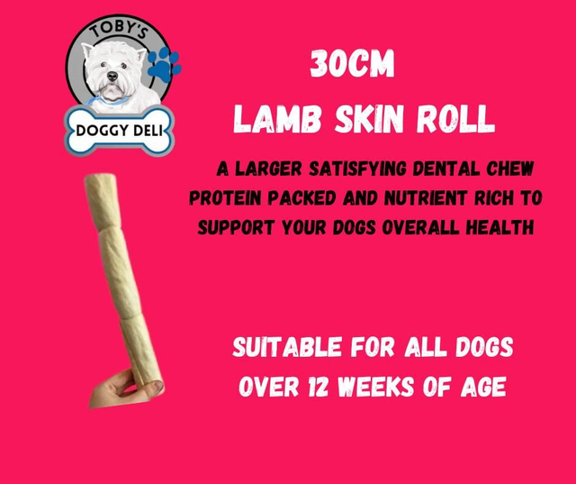 30cm Lamb Skin Rolls