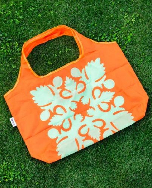 Sac Kiani - Puatou orange & vert