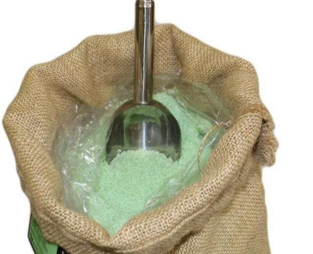Sel de bain Vert claire Anti-stress 100grs 