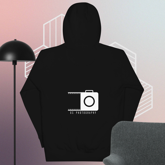 FELPA UNISEX CON LOGO GS PHOTOGRAPHY