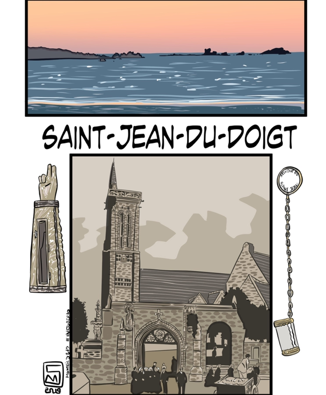 St-Jean-du-doigt en BD