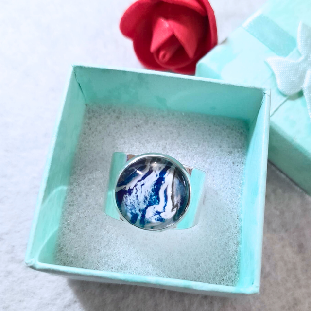 EVEREST - Bague ajustable - Métal argenté