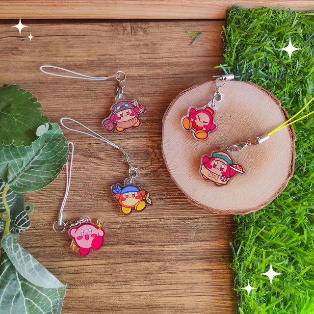 [ PHONECHARM ] Kirby &amp; Waddle Dee