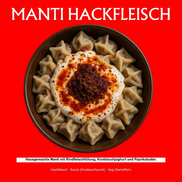 Manti Hackfleisch 