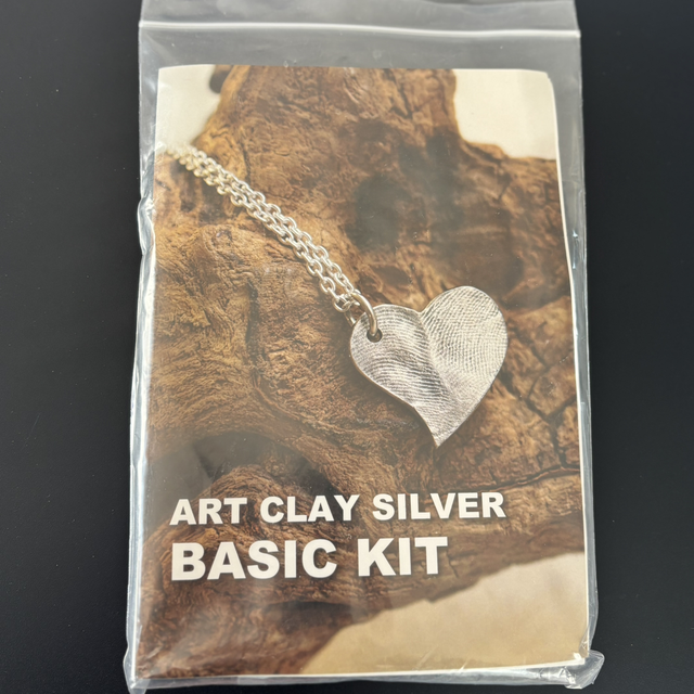 KIT de base Art Clay Silver pour fabriquer un bijou en argent écologique chez soi ( avec 4 explications de projets à réaliser)