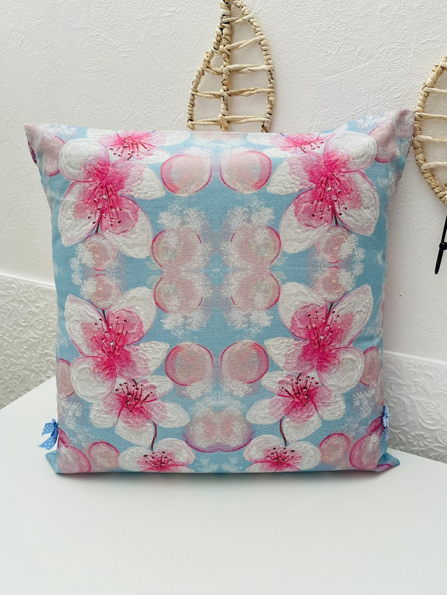 Housse de coussin Bulles de savon 40X40