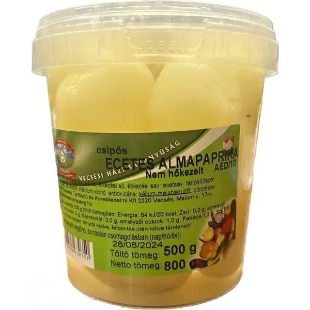 Fazekas cs.almapaprika 500g (Legumes au vinaigre)
