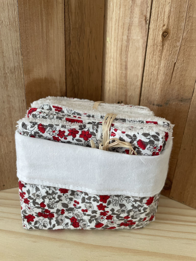 Lingettes  X14 et panière