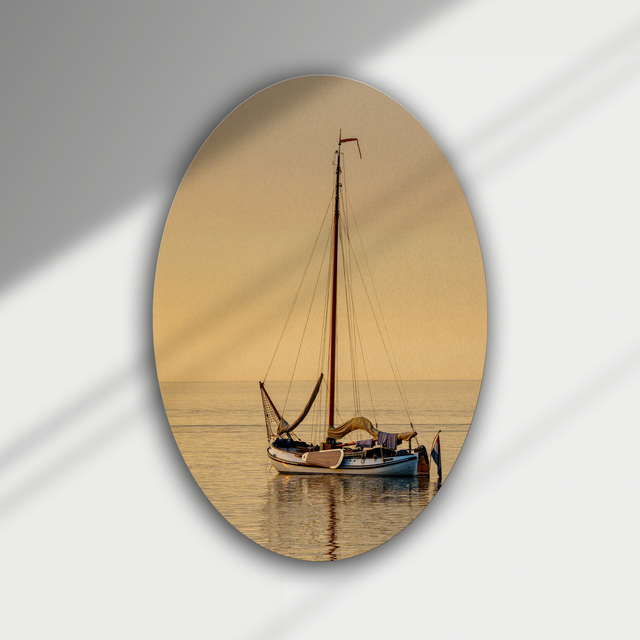 Dibond print - Lemster Aak (IJsvogel)